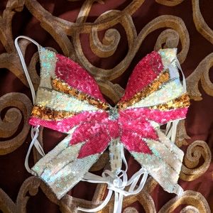 Festival Rave Butterfly sequin top